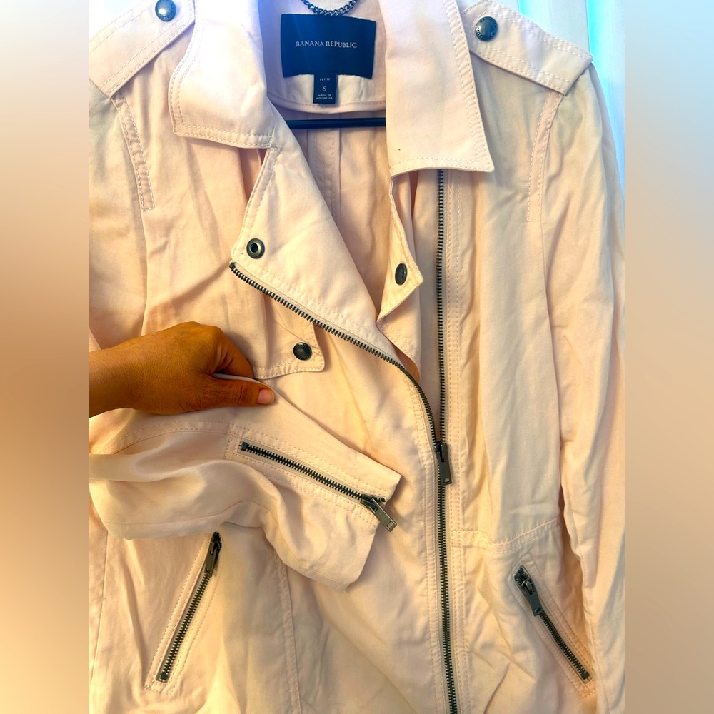 Banana Republic Zippered Utility Jacket